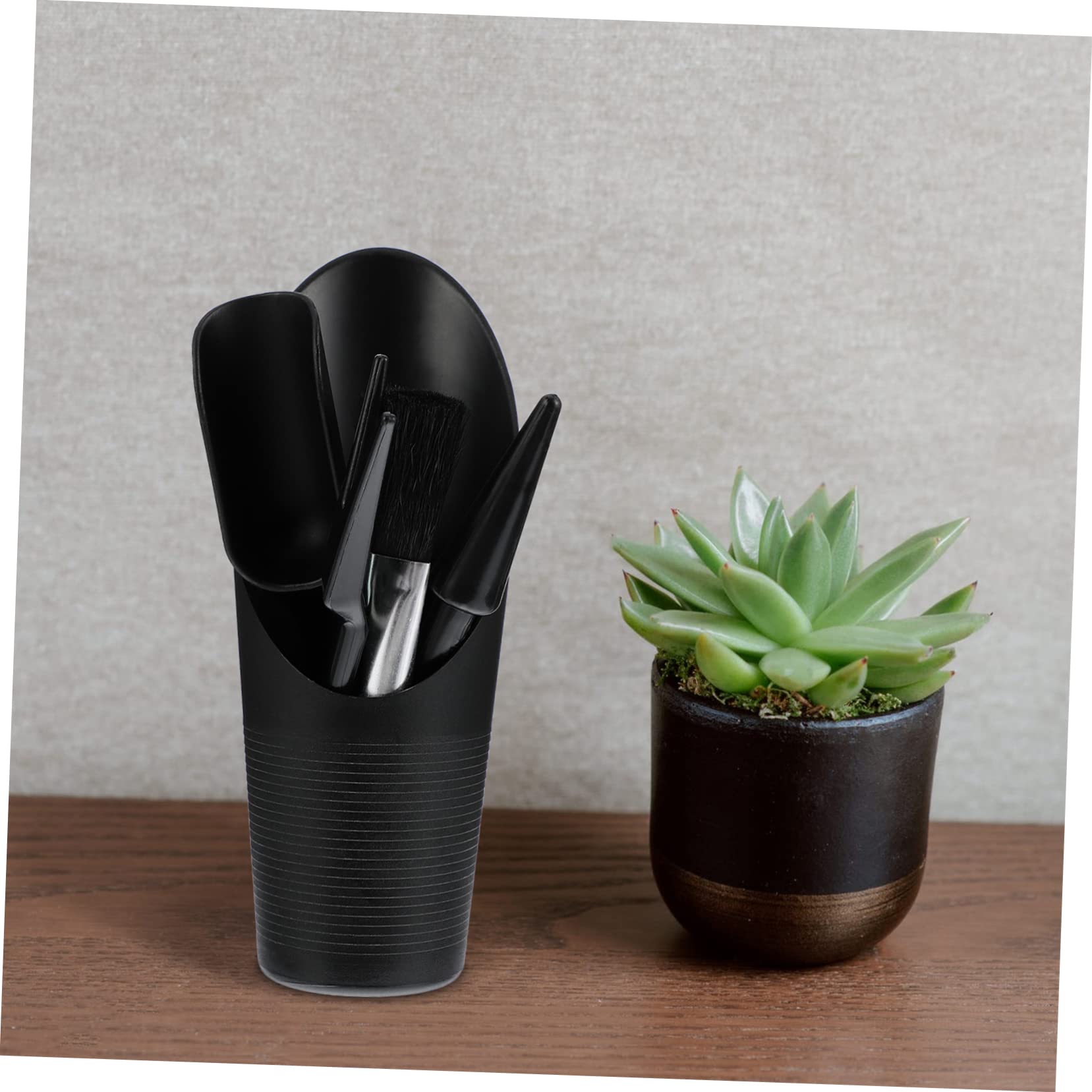 Abaodam 3 Series Herramientas De Jardín Suculentas Neveras Negras Mini Herramientas Manuales De Jardín Herramienta para Plantar Flores Accesorio De Jardinería El Plastico 5 Piezas X 3