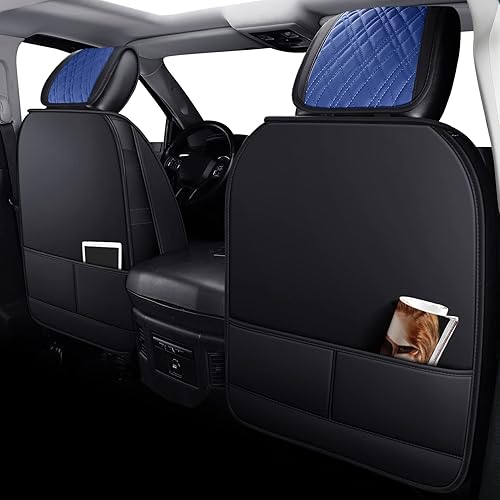 Miniatura 9 de YIERTAI - Fundas de asiento de vehículo compatibles con Dodge Ram 2009-2023, 1500, 2010-2023, 2500 y 3500, camioneta pickup, cuero impermeable,