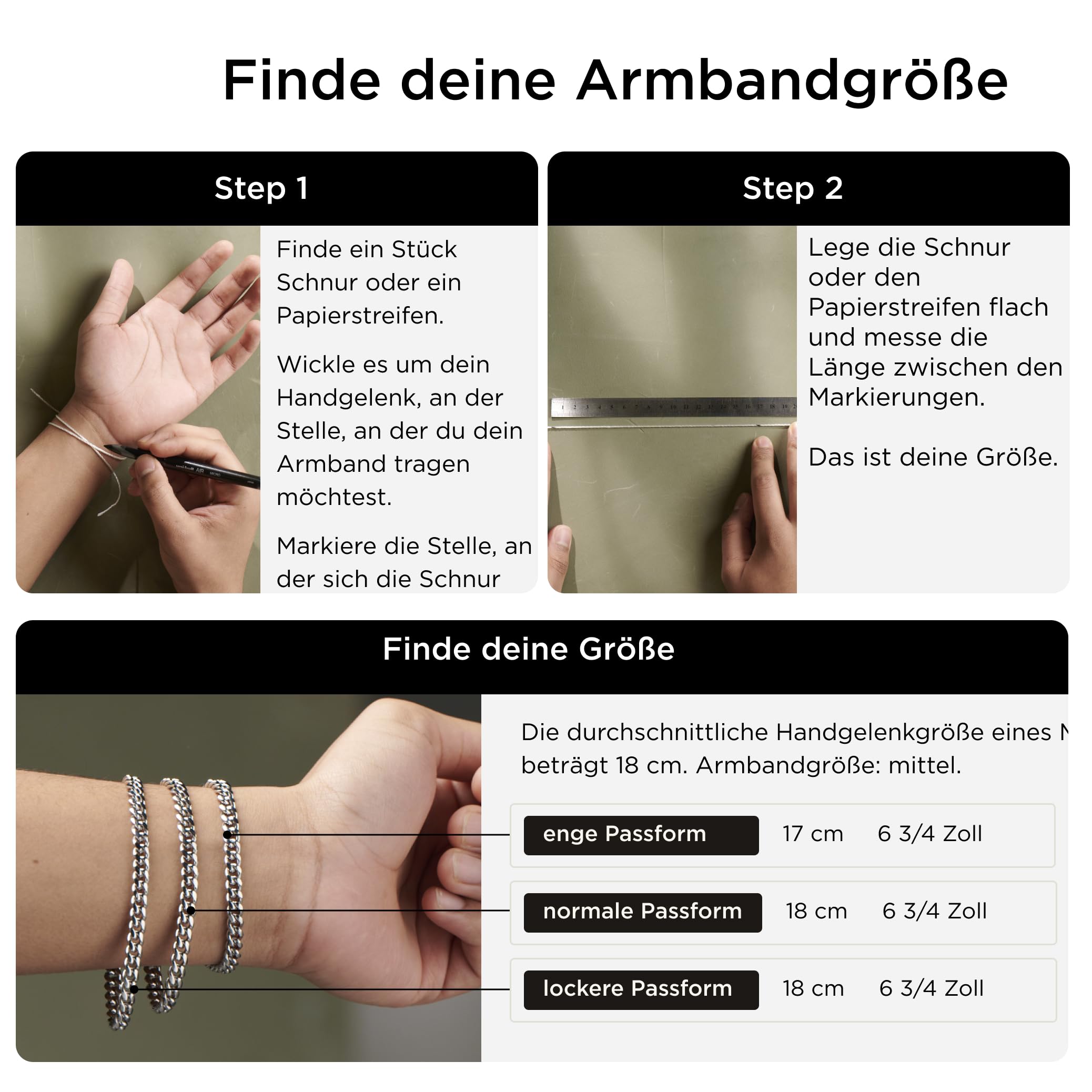 Lucleon by Trendhim Perlenarmband Herren | Roter Tigerauge Schwarzer Onyx und Leder | 316L Edelstahl & Natursteine | Dänisches Design | Magnetverschluss | Schwarz