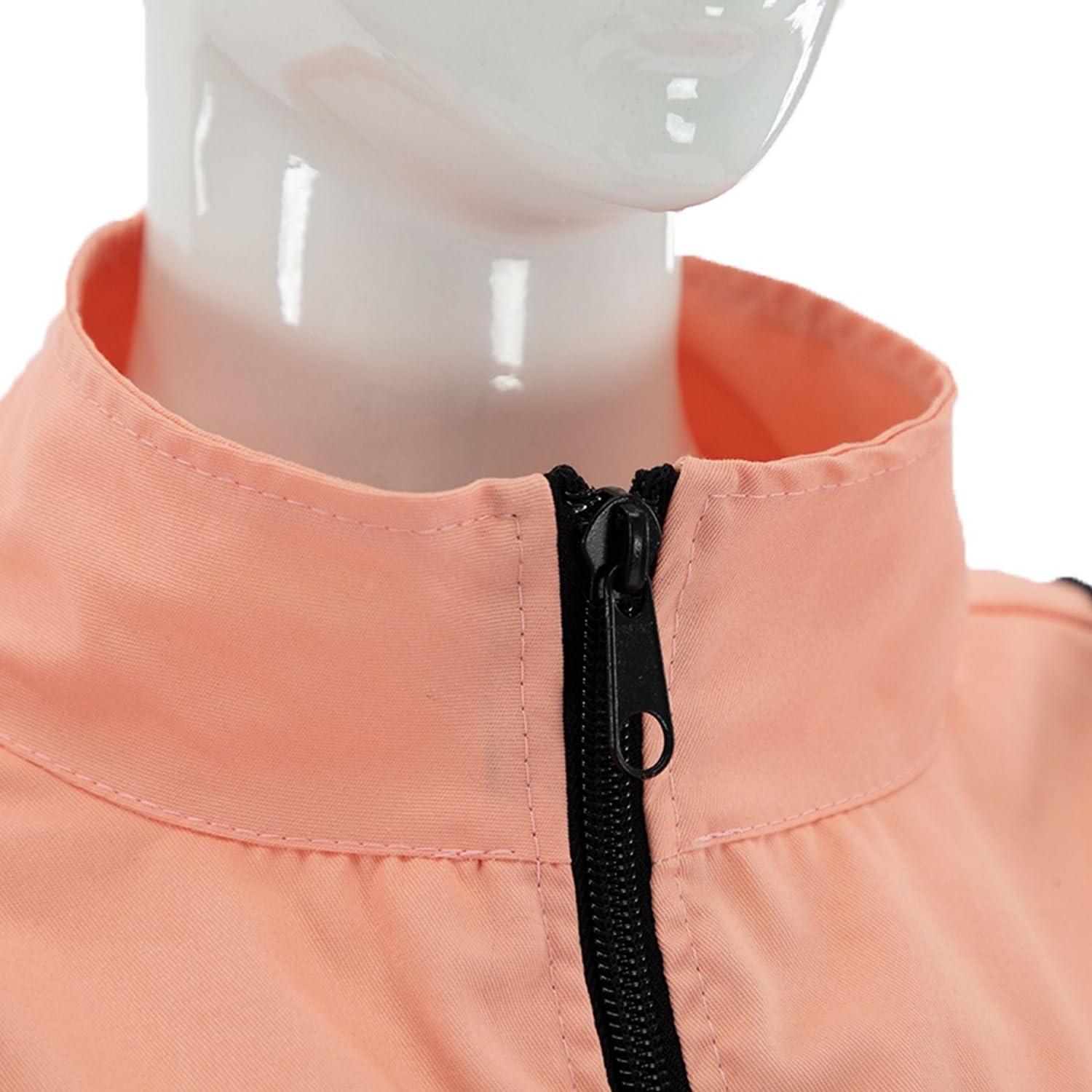 LYSON Imkeranzug mit Schleier, Bündchen an den Ärmeln und Beinen Imkeroverall Professionelle Imkerbekleidung mit abnehmbarem Hut, abnehmbarer Mütze Lachsfarbe Grösse M
