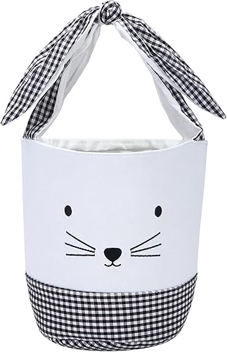 Miniatura 12 de XinblueCo Cesta de béisbol Cestas de Pascua para lona Cestas de caza de huevos de Pascua