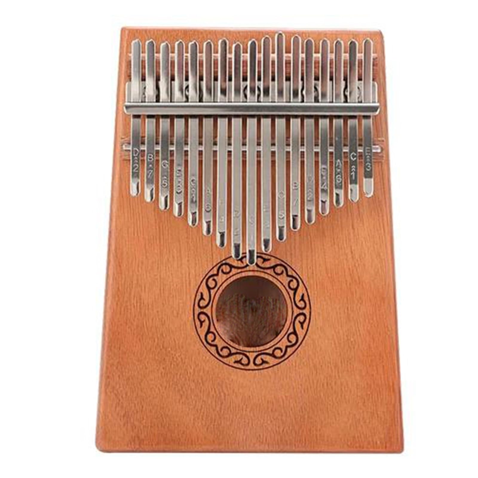 Kalimba portátil Kalimba 17 Teclas Piano De Pulgar
