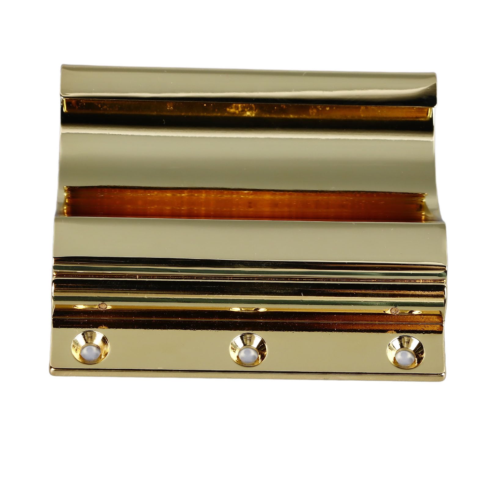 Ponte tremolo di chitarra elettrica con barra di ampiezza regolabile Struttura precisa Struttura in metallo stabile per la serie SG Guitarre elettriche (Colore dorato)