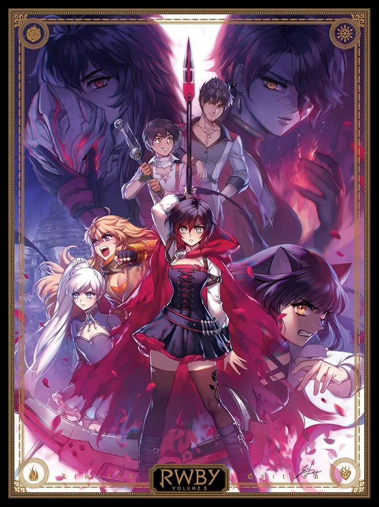 RWBY アートブックとDVDセット初回使用版 Amazon.co.jp: RWBY Volume 5(初回生産限定版) [Blu-ray] : 早見