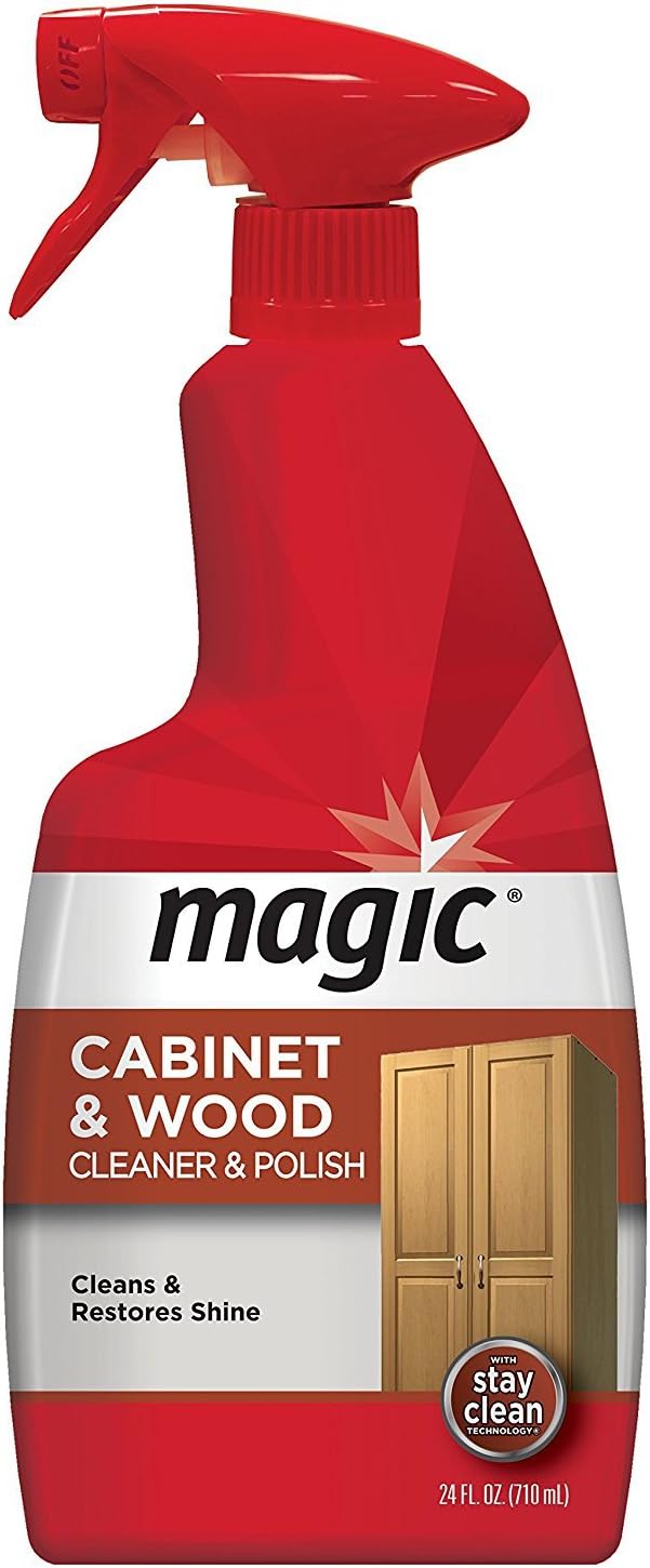 Magic Wood Furniture Cleaner and Polish 24 Ounce Use on