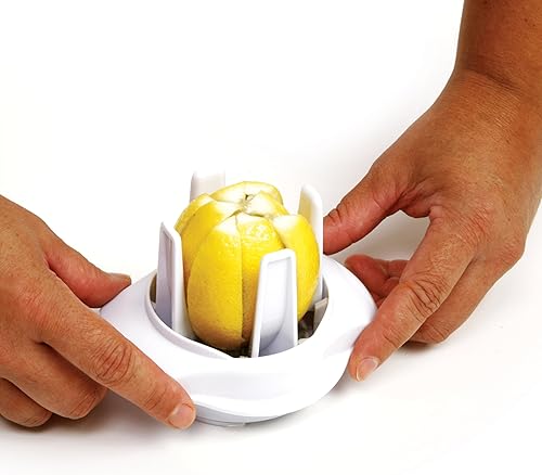 Miniatura 5 de Norpro Cortador de limón/lima, blanco