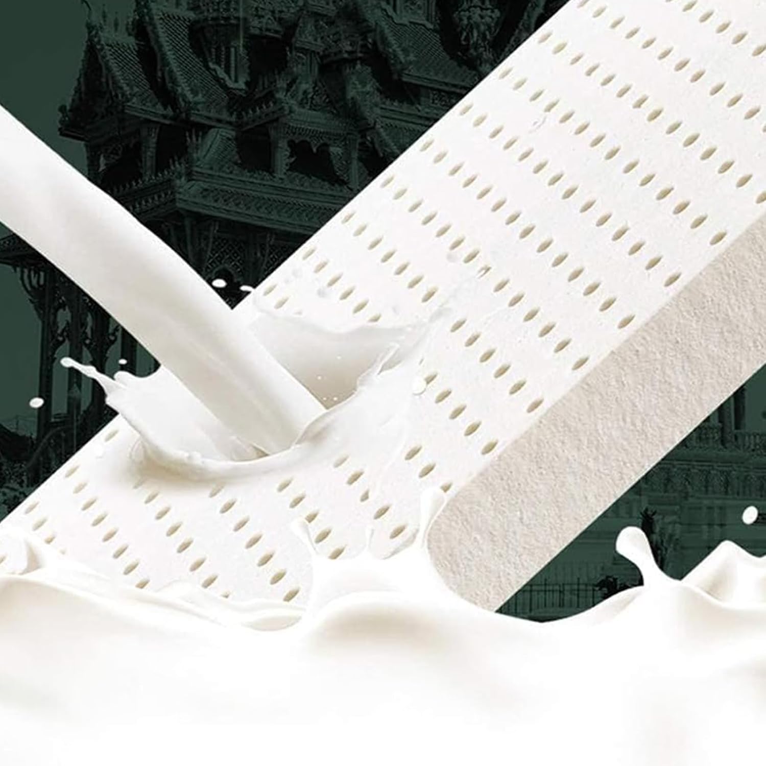 Natural Latex Topper Firm -Firm -2/3/4 Inch - Durable and Not Easy to Collapse,Memory Foam Mattress Topper,Natural Latex Mattress