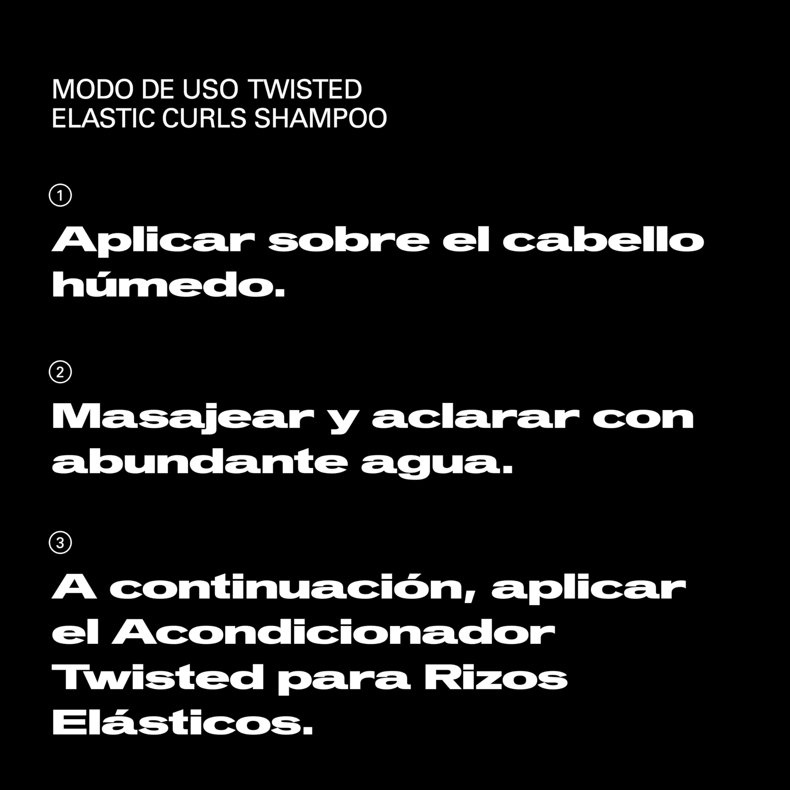 Sebastian Professional Twisted | Champú Hidratante Profesional con Control del Encrespamiento | Definición y Flexibilidad para Rizos y Ondas | Ideal Para Cabello Rizado
