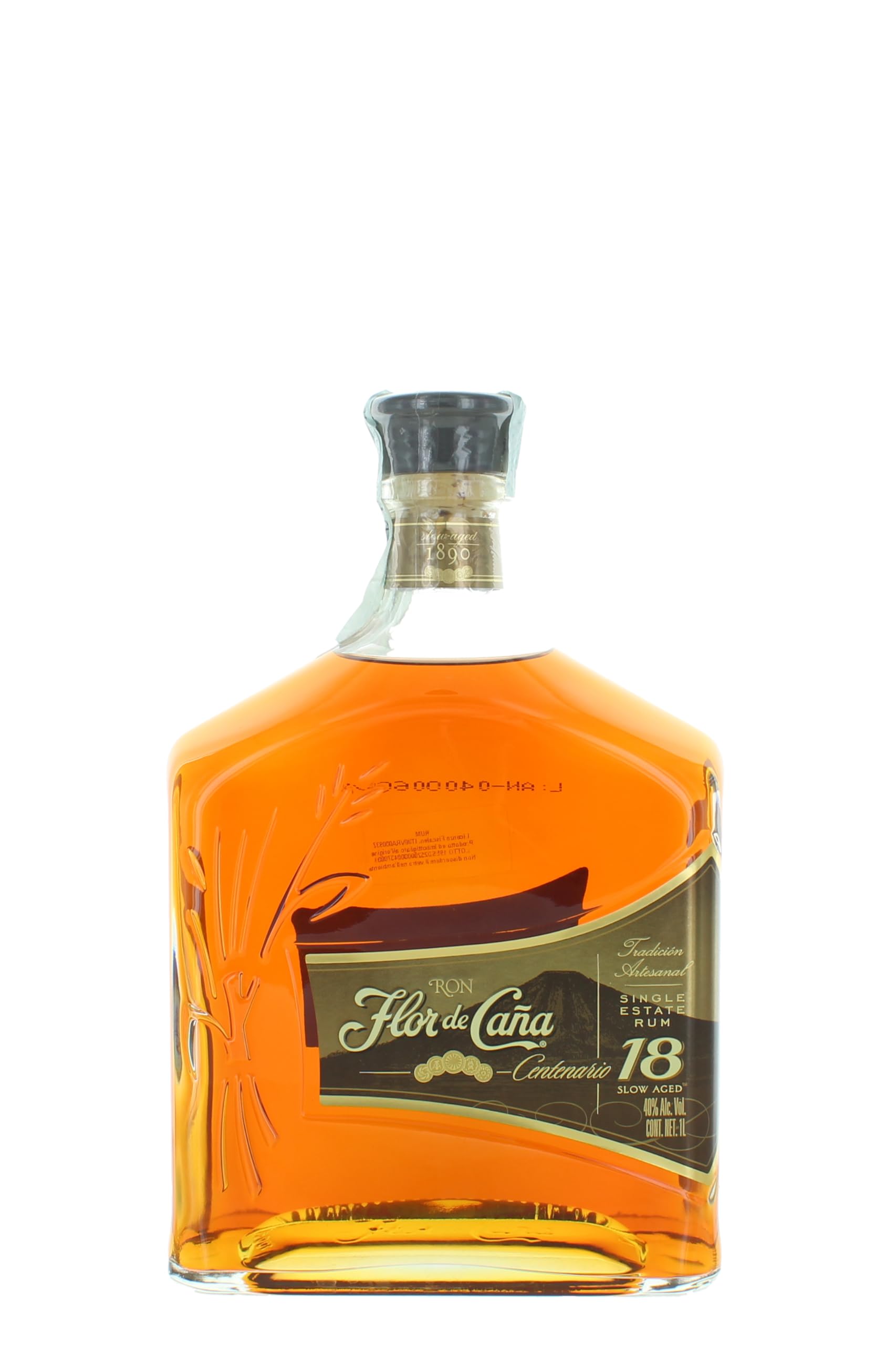 Flor de Cana Centenario Legacy Edition I - Ron en caja de regalo, 1000 ml, Embalaje puede variar