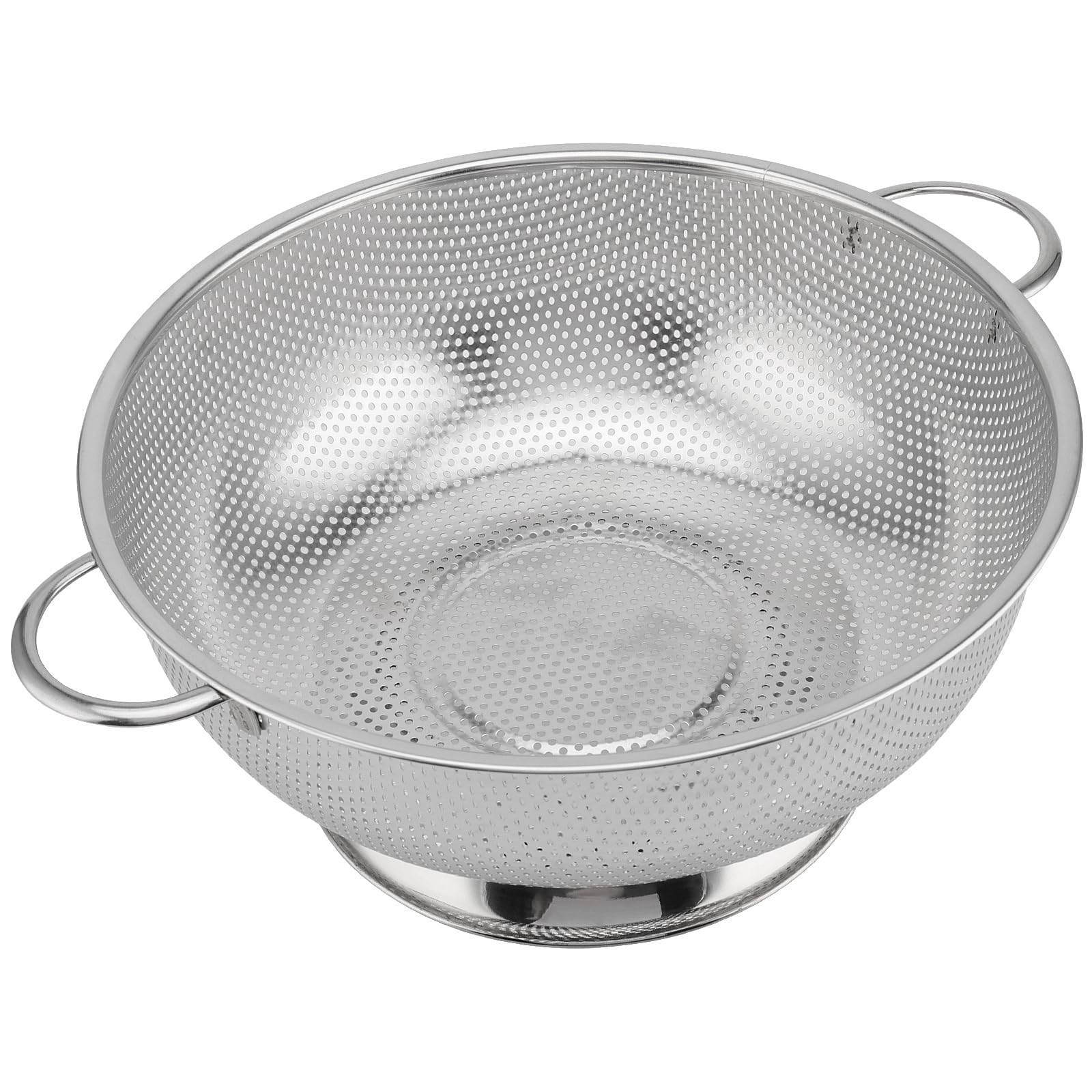 Colino Cucina Set Scolapasta In Acciaio Inox Herogo - 3 Colini Microforati Da 1/3/5 Quart | Lavabile In Lavastoviglie Scolapasti Acciaio Inox - 3