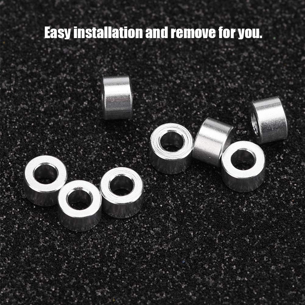 Rc Car Shock, Aluminium Alloy RC Spacer 5mm/0.2inch Axial SCX10 RC Car 8pcs/Set for RC Crawler for RC Car for RC Truck
