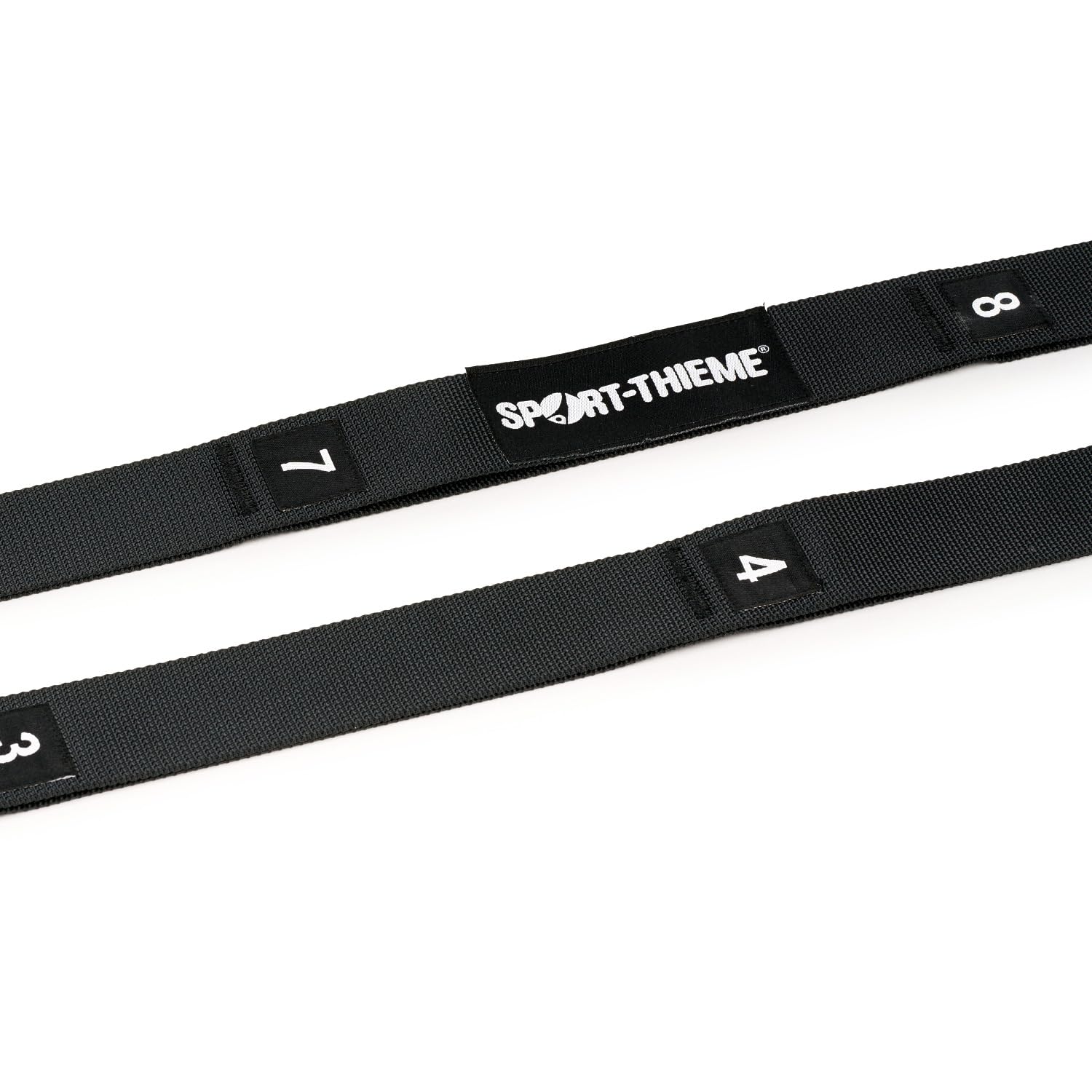Sport-Thieme Indoor-Turnringe | Gymnastikringe Set | Gym Rings mit verstellbarem Gurt und Karabiner| Fitnessringe Indoor | Belastbarkeit: bis 200 kg | Markenqualität