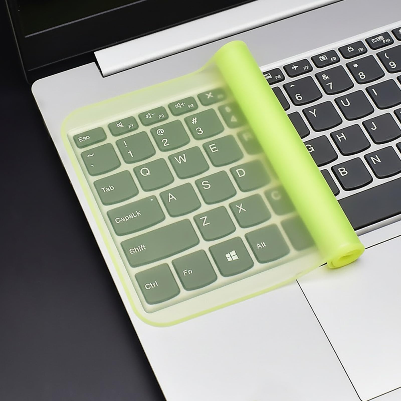 Keyboard Protector for Laptops, Soft Silicone Cover for 12-14 Inch Laptop Keyboards, Dustproof and Waterproof, Easy to Clean