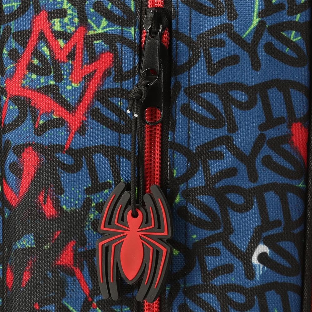 Disney Spiderman Urban Equipaje- Bolsa de Mensajero, Niños, Rojo