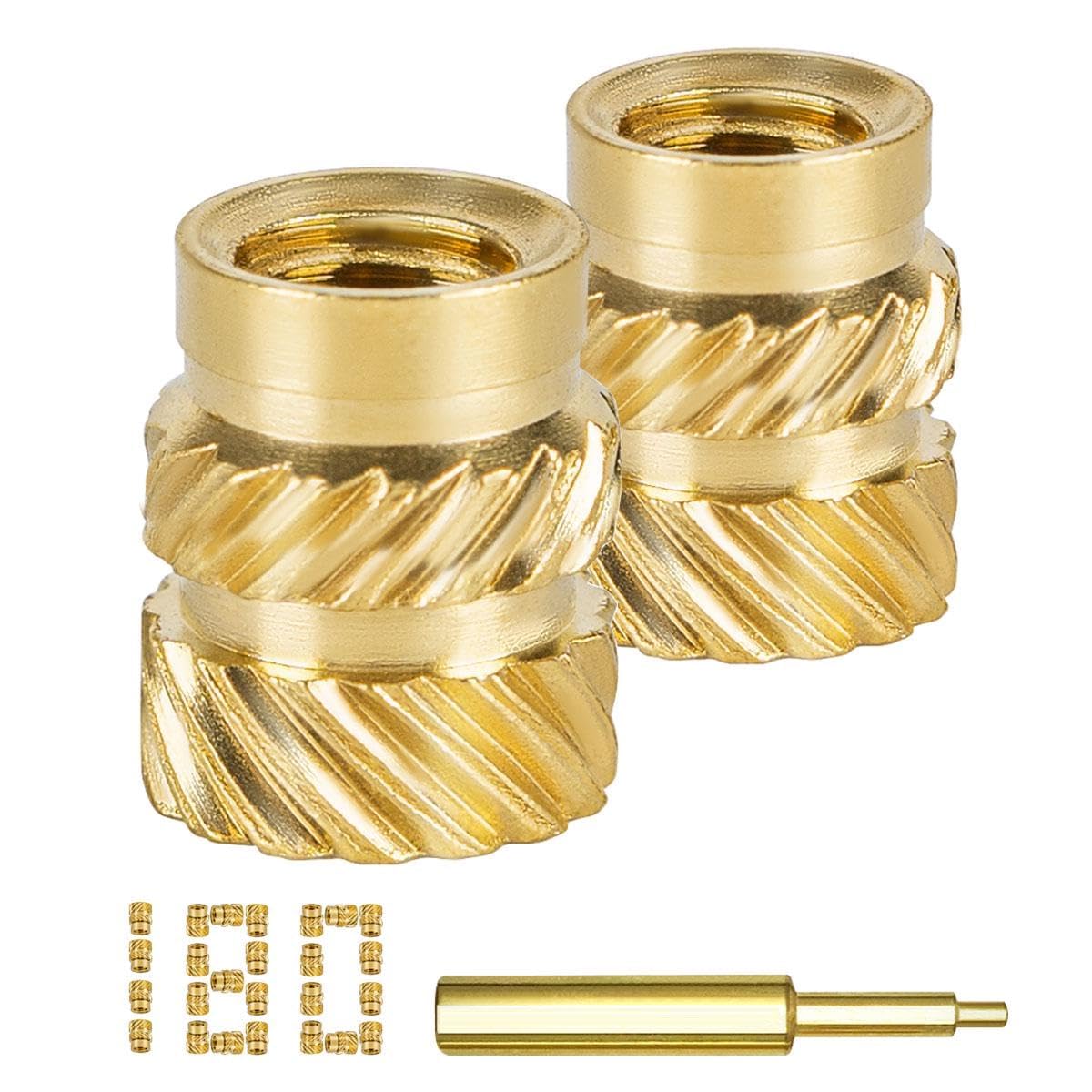 Brass Threaded Inserts - 350 Pcs for 3D Printing -17