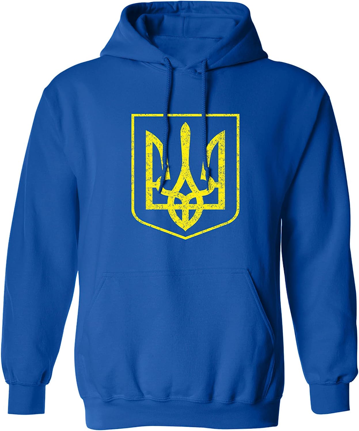 Ukraine Pride Vintage Ukrainian Coat of Arms Hoodie