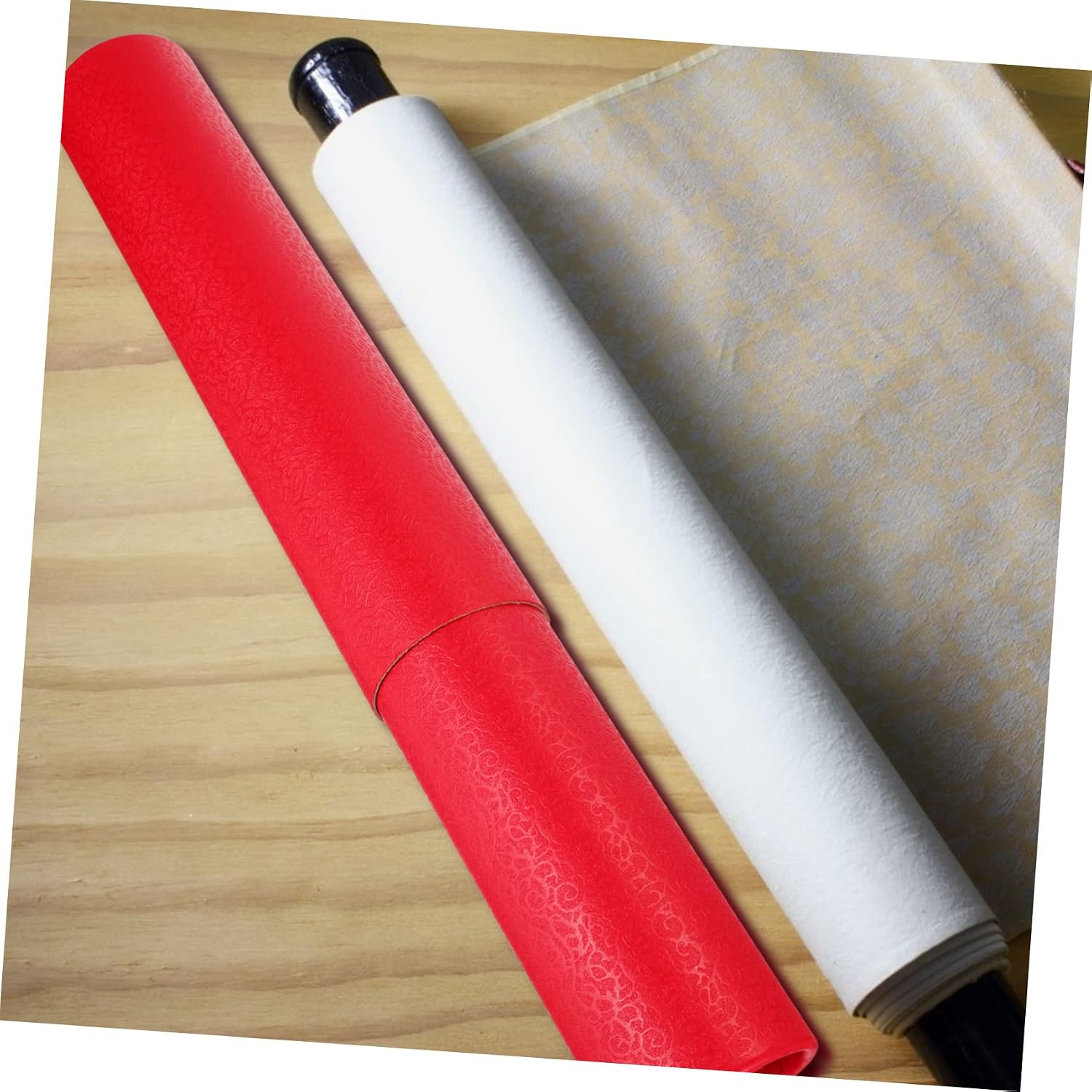 JEWEDECO Portable Telescopic Poster Tube Document Storage for Artworks Blueprints and Drawings and Lightweight Design Convenient for Artists and Planners