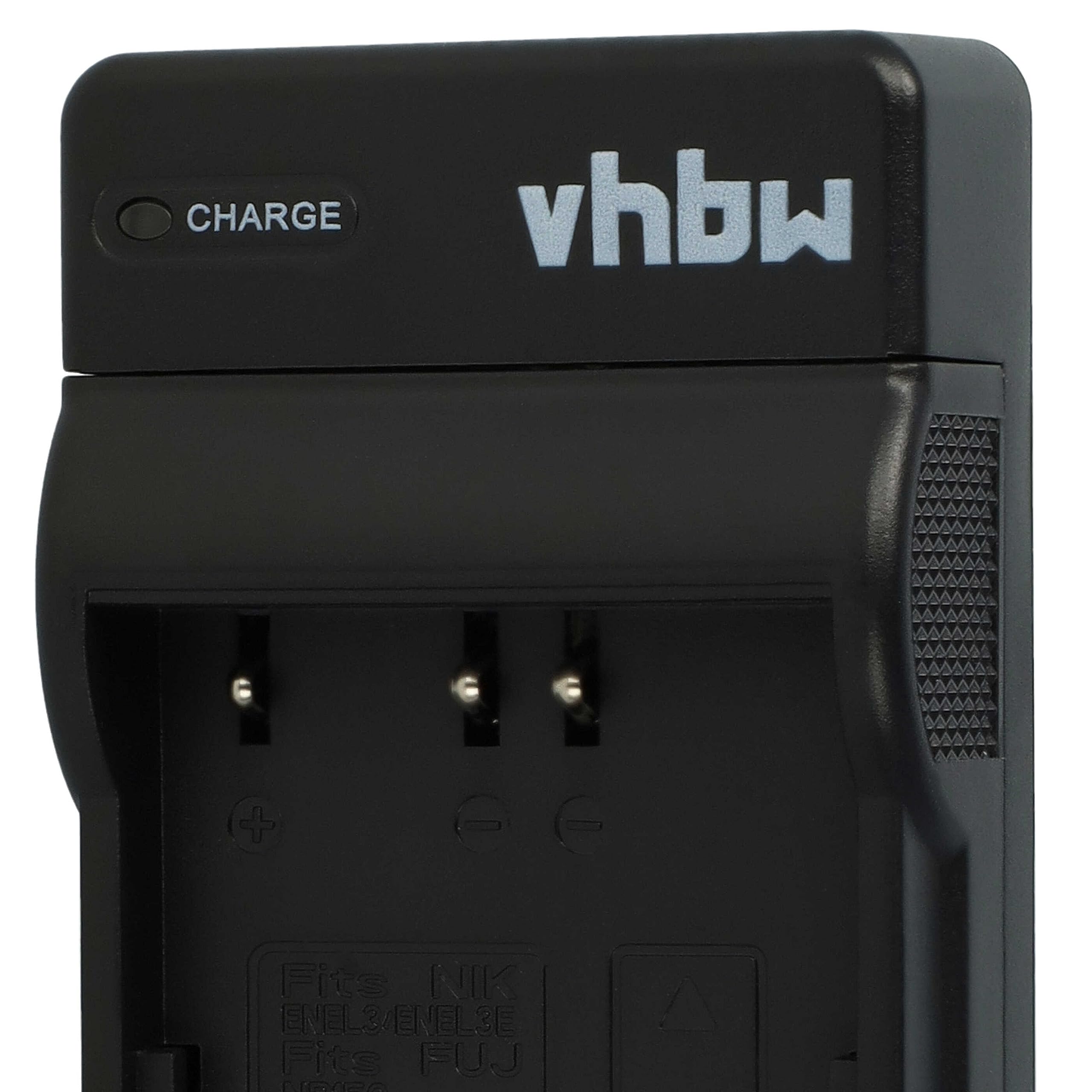 vhbw Ładowarka USB-C kompatybilna z Fuji Fujifilm NP-150 do kamery - ładowarka + kabel USB-C wskaźnik ładowania