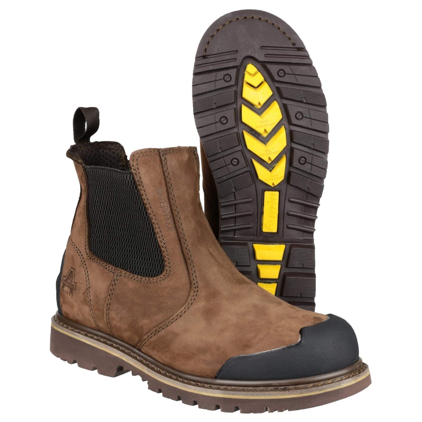 Amblers FS225 męskie buty ochronne, brązowy - brązowy - 48 EU