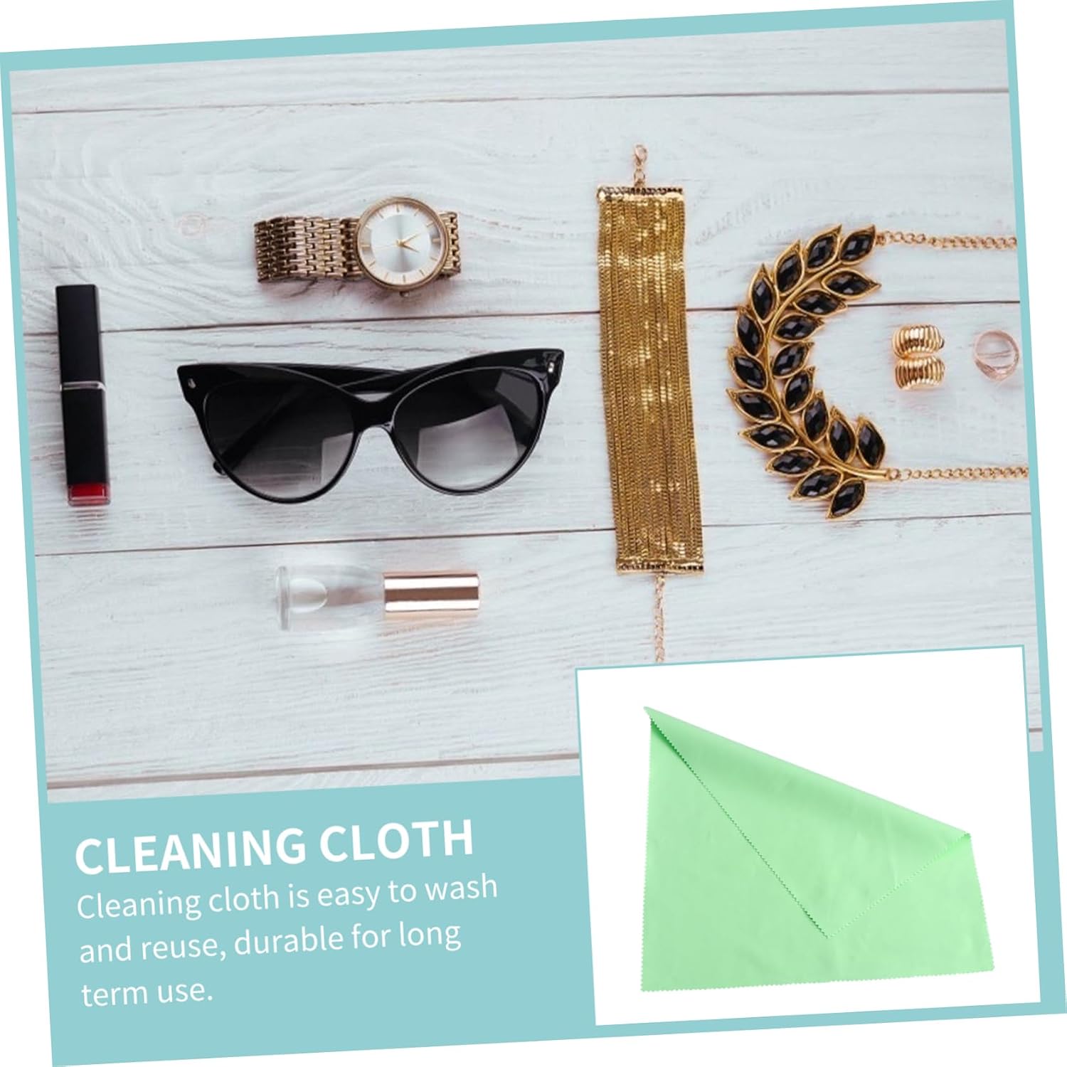 NOLITOY Silver Wiping Cloth Silver Jewelry Cleaner Cleaning Silver Polishing Cloth Sterling Silver Jewelry Rags