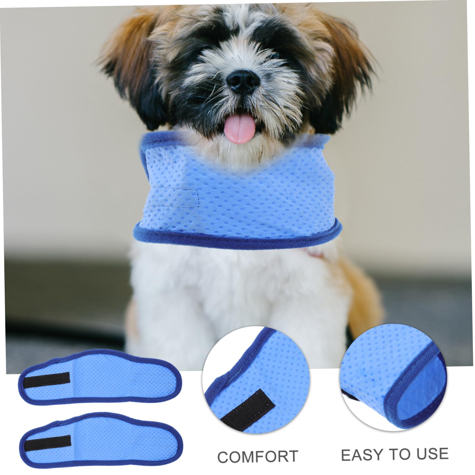 Sosoport 6stücke Pet Kühlhalsband Atmungsaktives Selbstkühlendes Material Für Hunde Kühlung Für Heiße Sommertage Für Kleine Bis Mittelgroße Haustiere