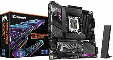 GIGABYTE - GIGABYTE　MicroATXマザーボード Z890M AORUS ELITE WIFI7　未使用 Amazon | GIGABYTE Z890M AORUS ELITE WIFI7 Micro ATX