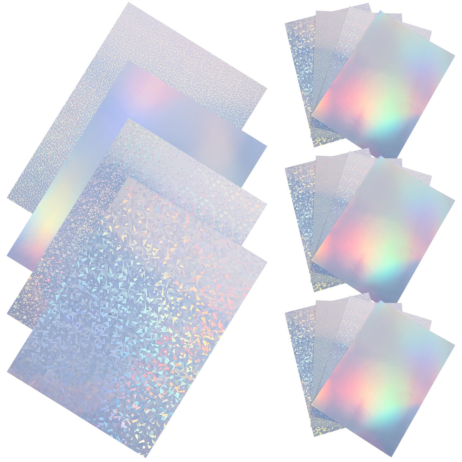 60 Fogli Carta Adesiva Stampabile per Stampanti Inkjet e Laser Etichette Rettangolari Resistenti Pioggia e Macchie Multifunzione per Ufficio e Casa