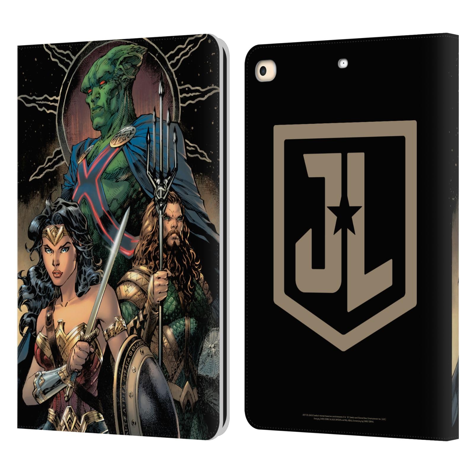 Étui portefeuille iPad 9.7 cuir Justice League Snyder Cut - 7