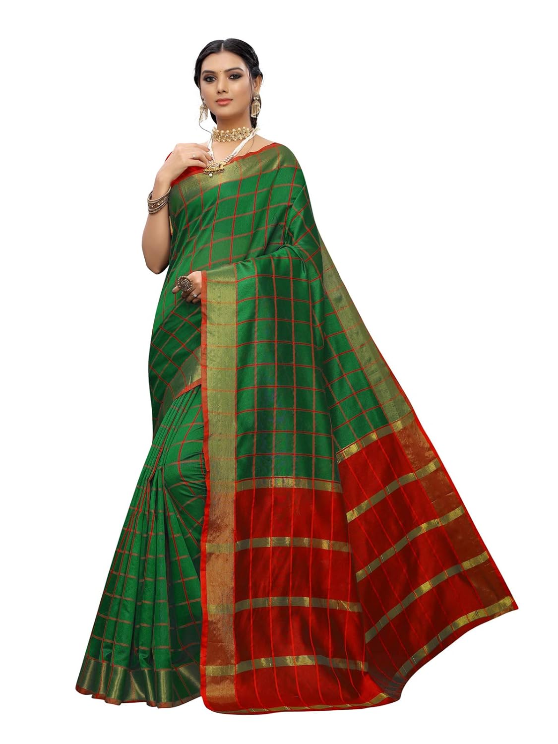 Satrani Women’s Art Silk Saree With Blouse Piece Satrani Women’s Art Silk Saree With Blouse Piece