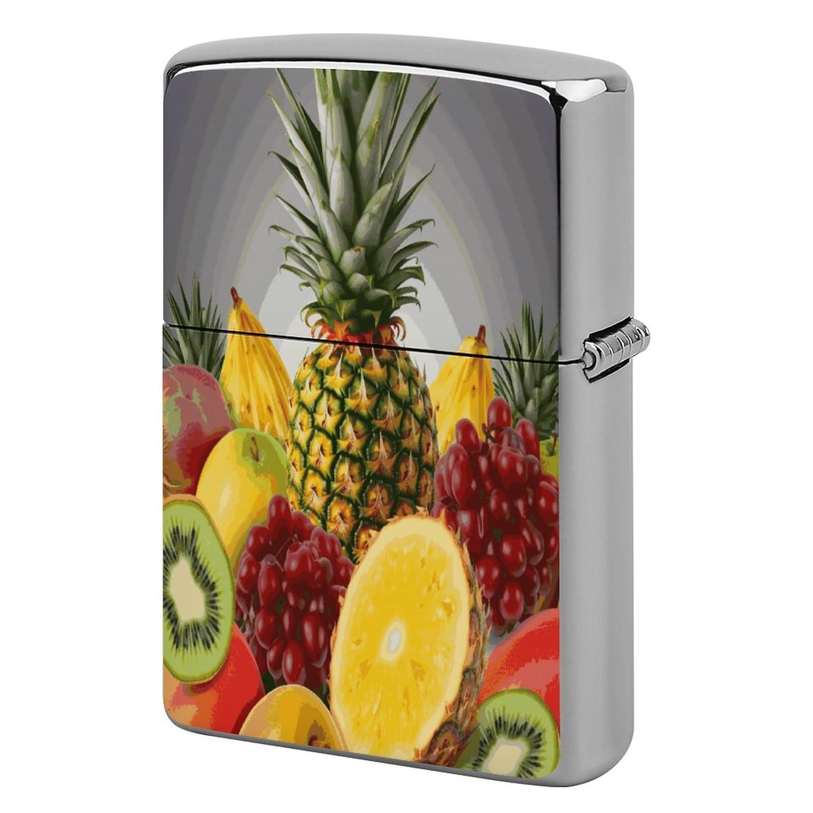 Fekiloot Style Fresh Fruits Pineapple Lighter Case Cover Lighter Holder