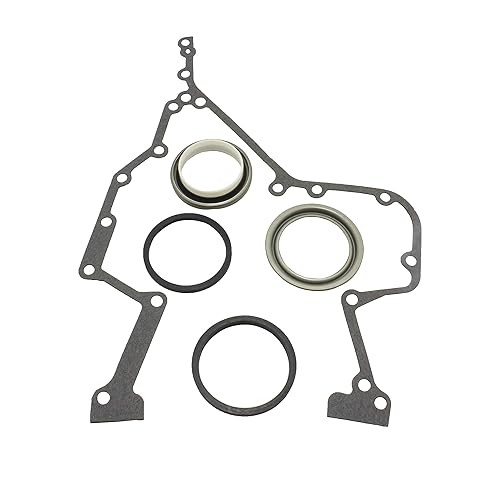 DNJ Junta de tapa de distribución TC1165 para 1998-2002, Dodge, Ram 2500, Ram 3500, 5.9L, L6, OHV, 24V, 359cid, turboalimentado