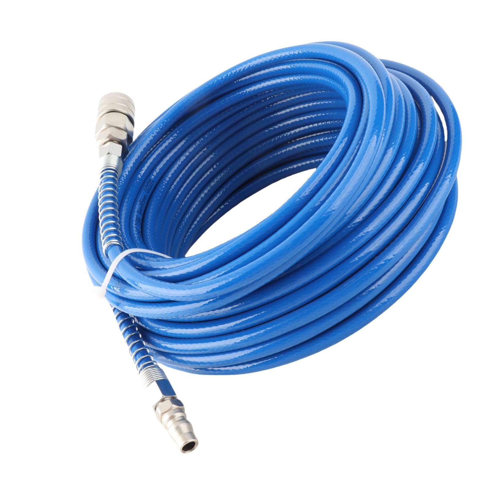 Fafeicy Tubo Pneumatico PU 1/4in NPT, 5mm ID 8mm OD 20m, per Flessibile | Connettore Universale 1/4 poll. NPT, Pressione di Lavoro 15 Bar, Resistente da -40 a 150°F, a Olio e Abrasione, Flessibile