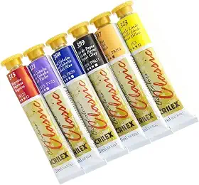 Kit 6 Tinta Oleo Acrilex Escolha As Cores