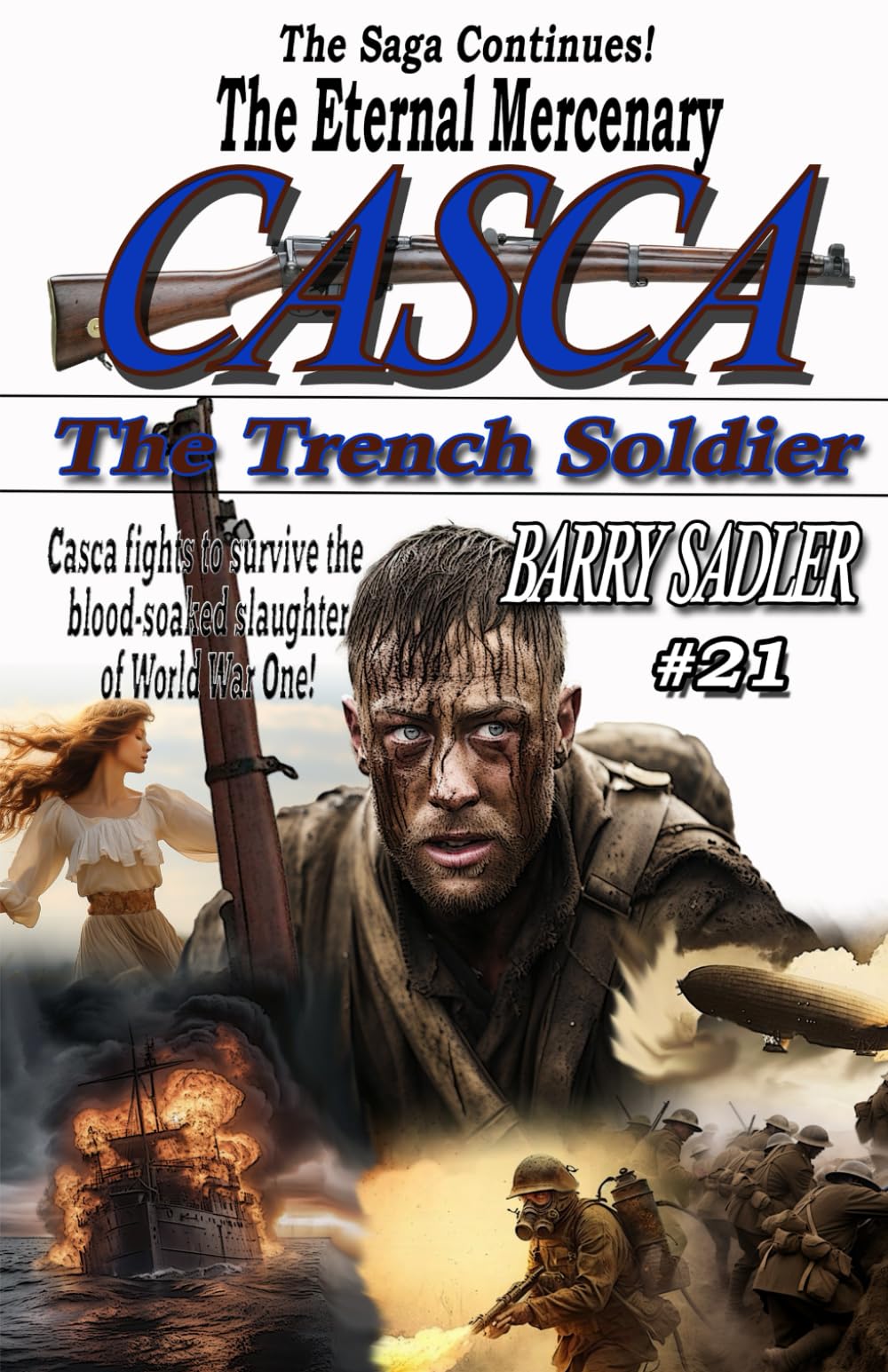 Casca 21: The Trench Soldier