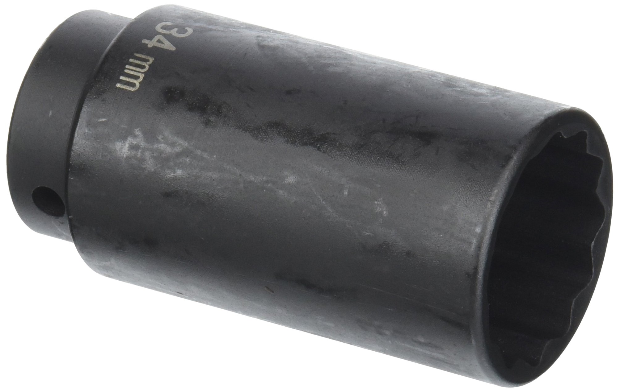 Grey Pneumatic (2134MD) 1/2" Drive x 34mm Deep 12-Point Socket