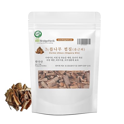 (Medicianl Hierbas Coreanas) Cortex Ulmus (olmo resbaladizo) Yoo Geon Pi, Producto GMPGAP