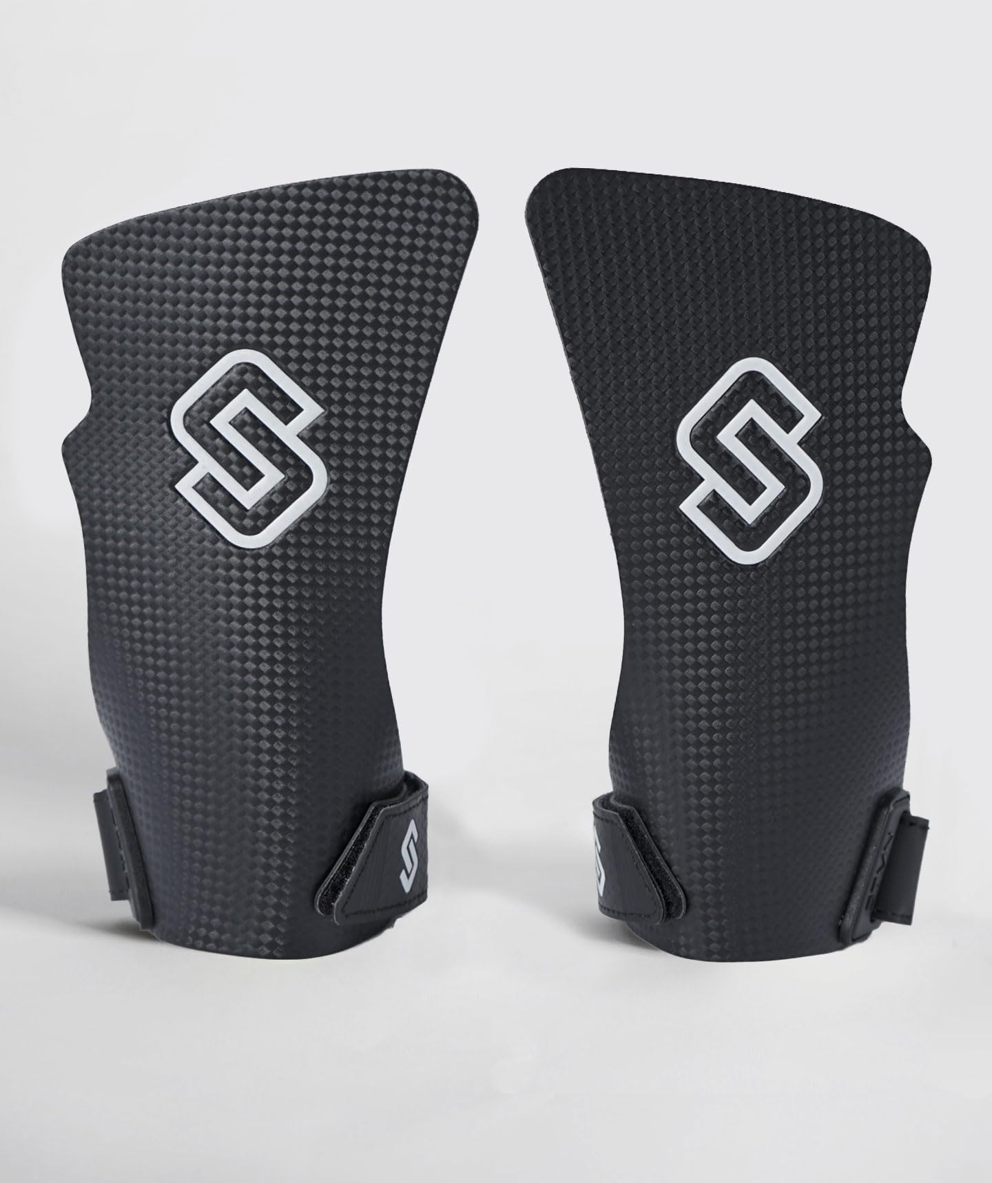 STMN Fitness - Paracalli Carbon Free Black | Grip Ultra Resistente Texture Carbon con Magnesite | Protezione Mani per Cross Training, Calisthenics, Sbarre Ruvide e Classiche, Uomo e Donna (L-XL)
