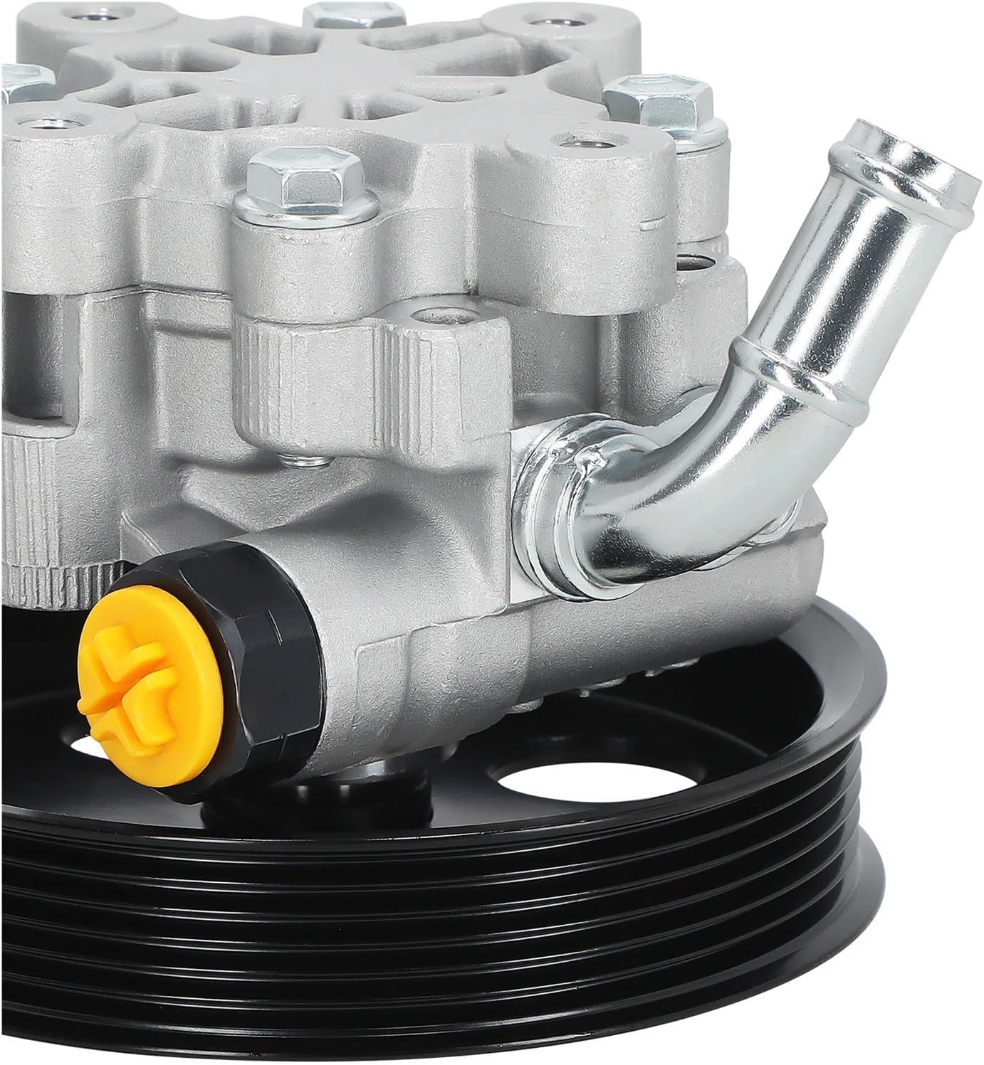 Power Steering Pump W/Pulley Compatible With Chrysler Grand Voyager LX Equipada 2001-2002