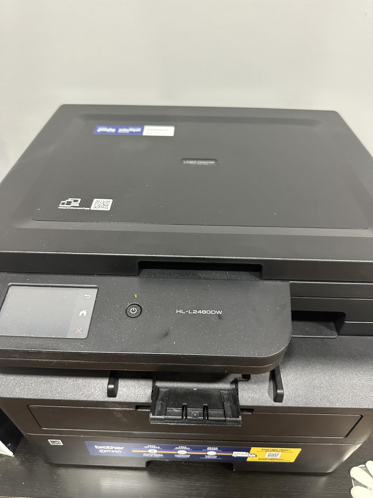 Brother HL-L2480DW Wireless Compact Monochrome Multi-Function Laser Printer - 3-in-1 Laser with Copy, Scan, Duplex & 36ppm Speed photo review