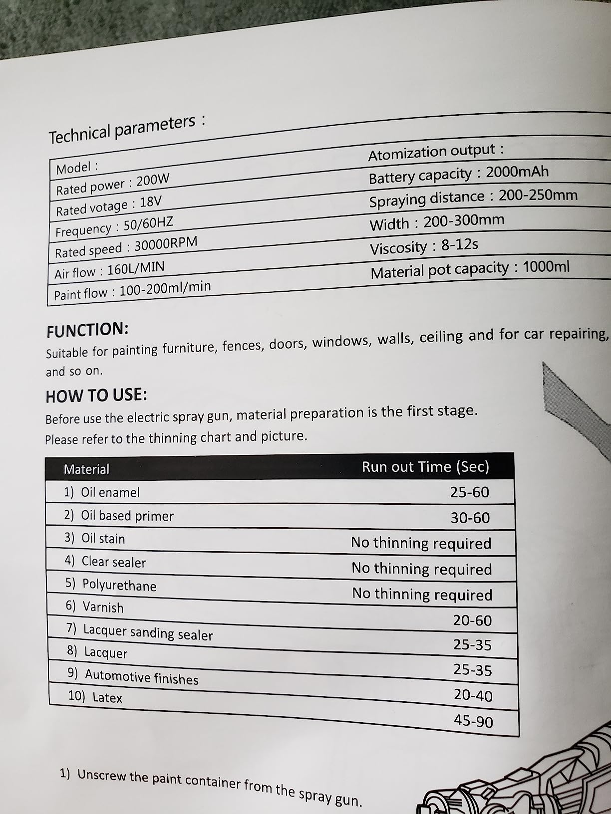 My first paint sprayer