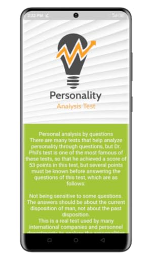 Personality Analysis Test