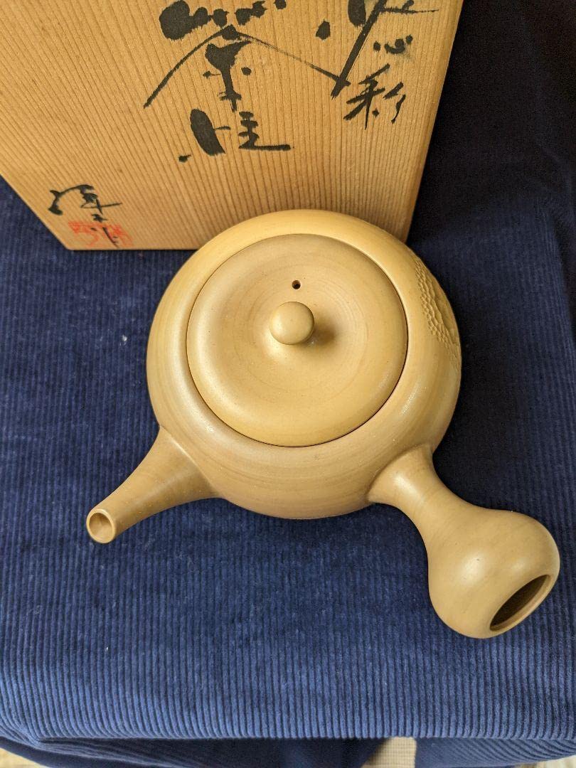 Amazon.co.jp: 常滑焼常滑市無形文化財小西洋平氏急須 : ホーム＆キッチン