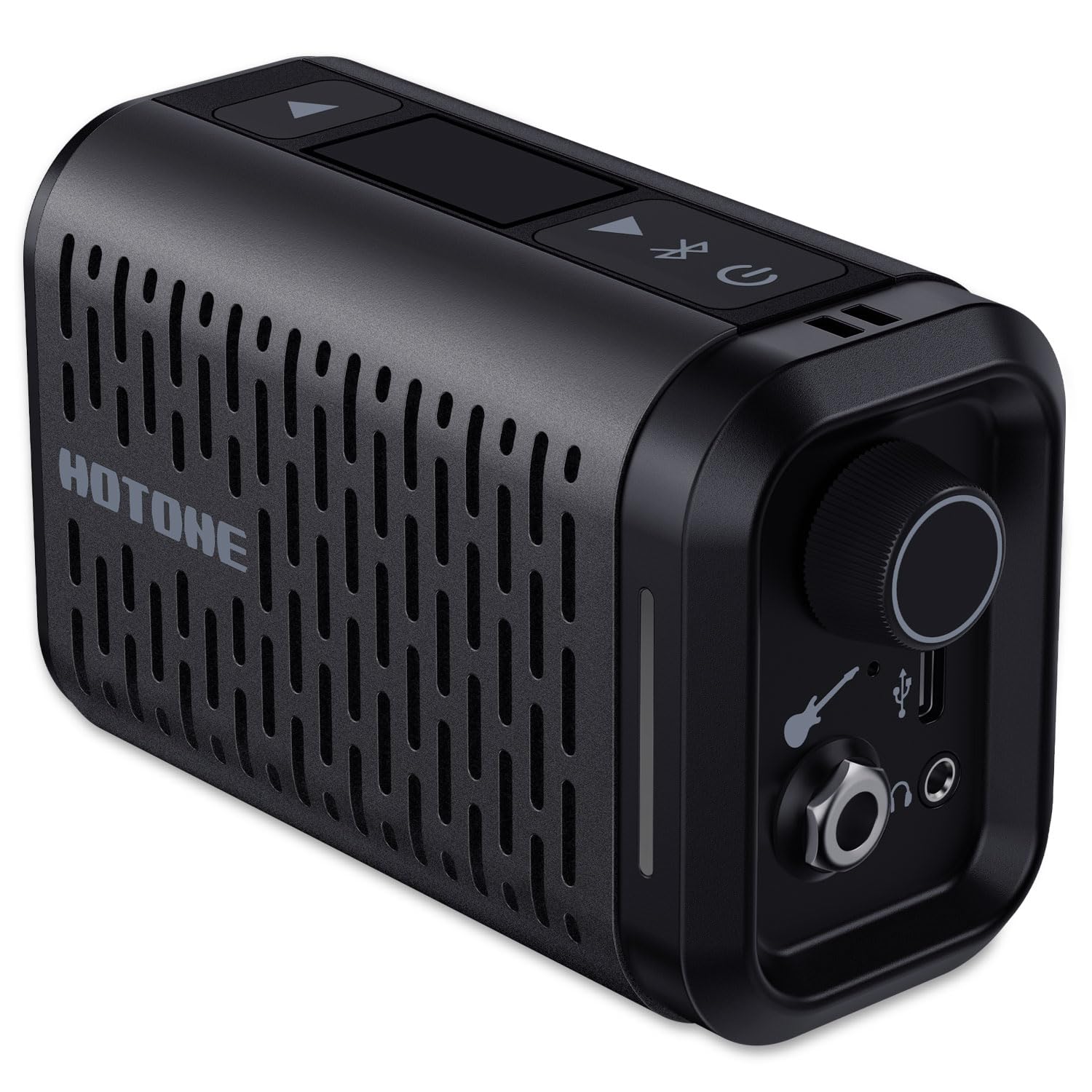 Hotone AP-5BK Gitarren-Verstärker Pulze Mini Modeling Amp mit Kabel