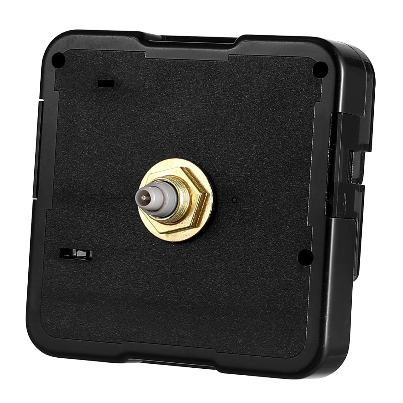 ULTNICE Mécanisme D'Horloge À Quartz Silencieux, Mécanisme Horloge Murale À Pile, Remplacement pour Réparation DIY, Matériau Abs