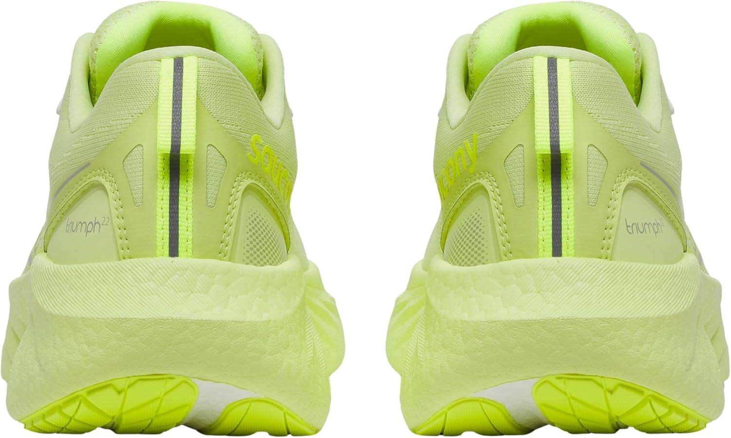 Saucony Women's Triumph 22 Sneaker, Sunny/Citron, 11.5 - Image 7