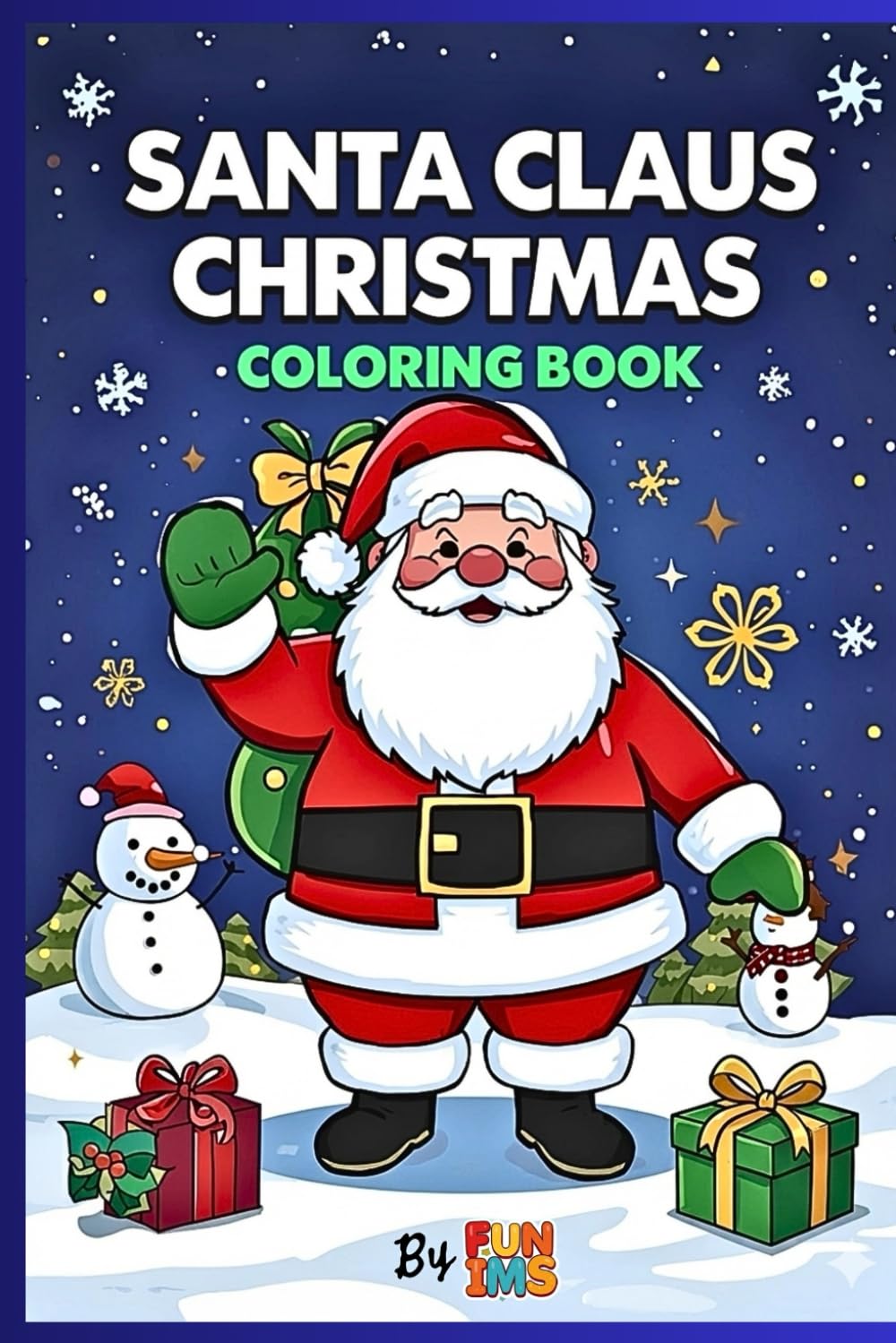 Santa Claus Christmas Coloring Book