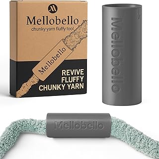 Chunky Yarn Fluffer - Efficient Fluffing Tool for Jumbo Bulky Chenille Y...