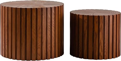 Miniatura 9 de FUQIAOTEC Juego de mesa de centro para sala de estar mesa redonda elevadora con almacenamiento y 3 otomanas parte superior de piedra sinterizada