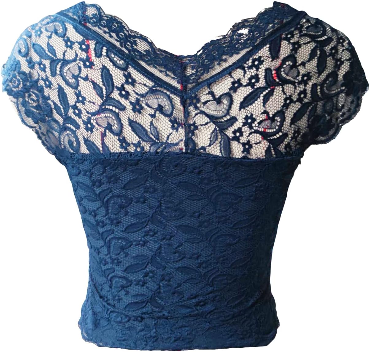 Women's Y2k Fairy Grunge Shirts See Through Square Neck Lace Tops Vintage Goth Aesthetic Shirt Coquette Clothes - Image 5