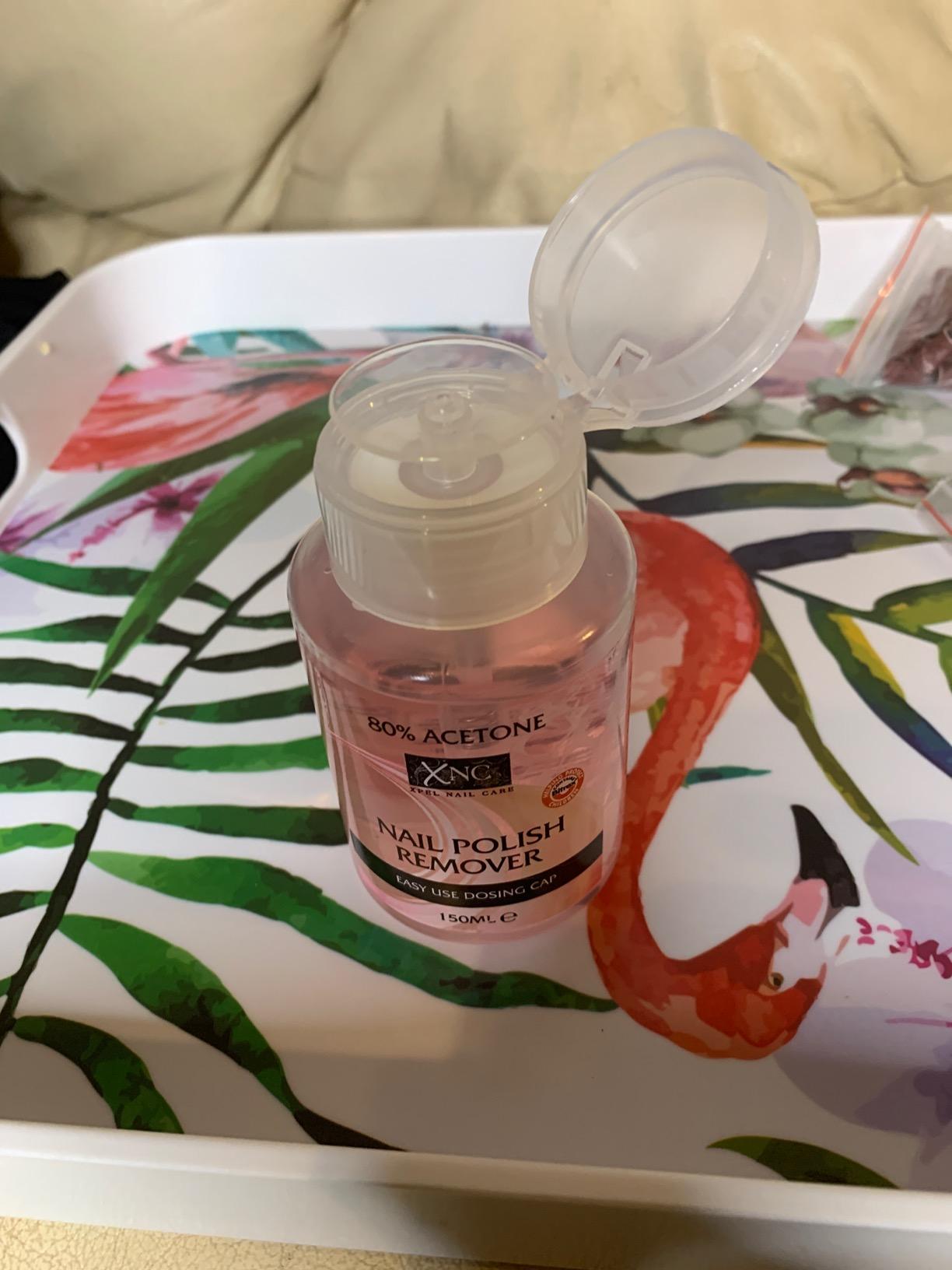 XNC Extra Strength Nail Polish Remover Gel with Pump Dosing Cap